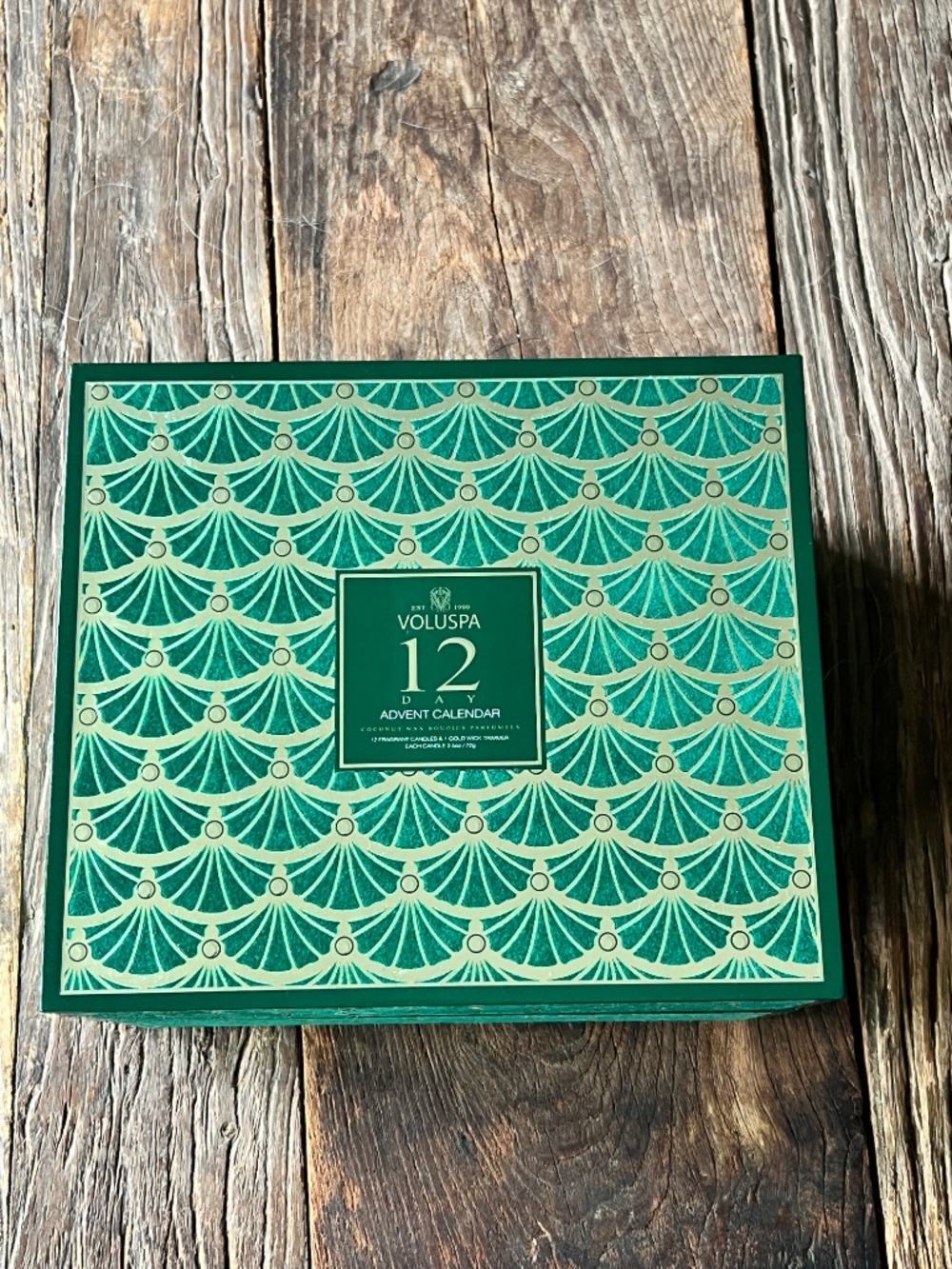 Voluspa 12-Day Advent Calendar --Empty Box - Picture 3 of 3